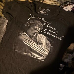 Ripple Junction Black Outlander Short Sleeve Tee